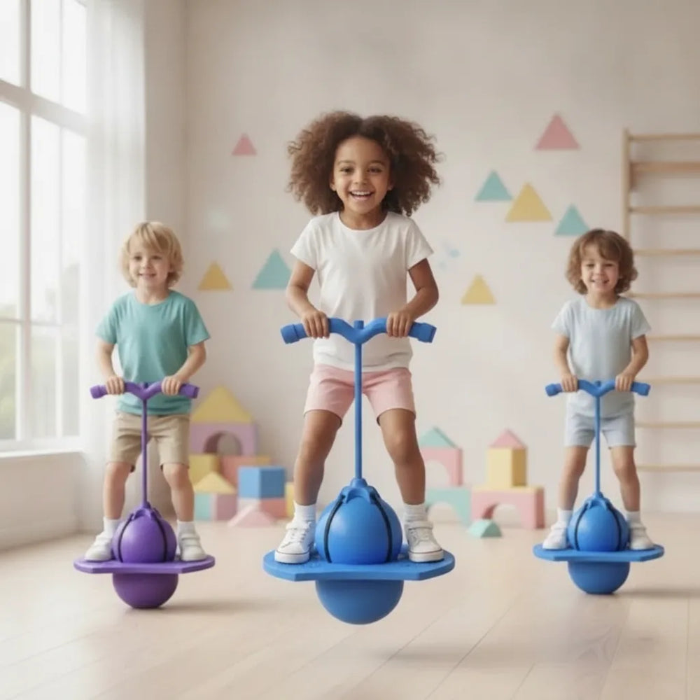Enhanced Product Title: "Balance-Hüpfball – Rutschfester, Sicherer Fitnessball zur Verbesserung von Balance & Koordination für Kinder und Erwachsene" 

This optimized title includes relevant keywords while clearly conveying the product's benefits and targ