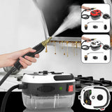 High-Pressure Steam Cleaner – 2500W, 6 Steam Levels & Chemical-Free Cleaning