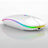 Enhanced Product Title: "Kabellose RGB-LED-Maus – Akku-betrieben, keine Batterien erforderlich" 

This title emphasizes key features and improves clarity for better visibility in Google Shopping.