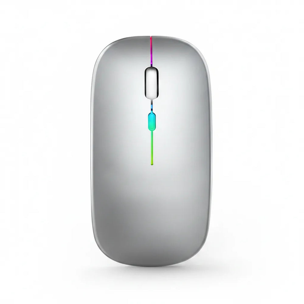 Enhanced Product Title: "Kabellose RGB-LED-Maus – Akku-betrieben, keine Batterien erforderlich" 

This title emphasizes key features and improves clarity for better visibility in Google Shopping.