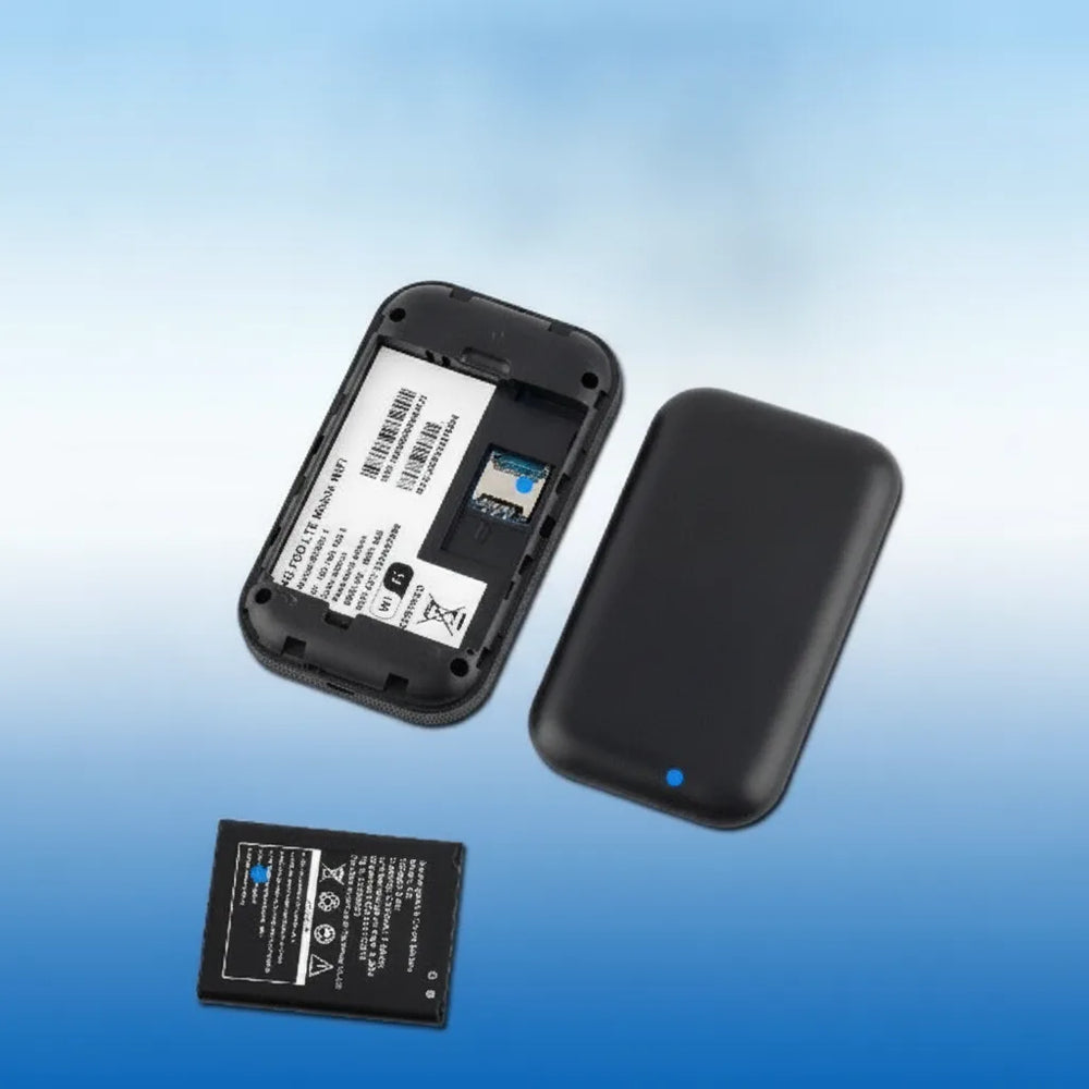 Mobile 4G/5G Wi-Fi Hotspot – Portable Router, 10-Device Support & SIM Slot