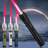 Windproof Jet Flame Gas Lighter – Refillable, 360° Nozzle, Metal Body