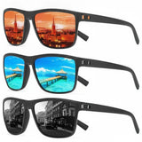 3er-Set Polarisierte Sonnenbrillen mit UV400-Schutz