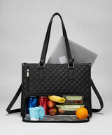 Insulated Cooler Lunch Bag – 15-Inch Laptop Compartment, Leakproof & Oxford Fabric