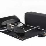 Men's Vintage Polarized Sunglasses – UV400 Protection, Aluminum Frame & 5 Colors