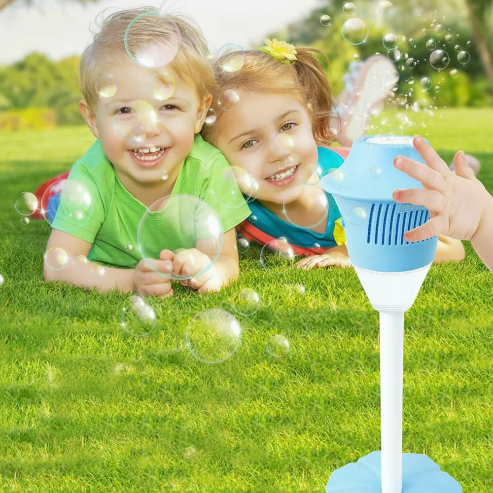 Bubble Machine with Stand – 20,000/Min, Height-Adjustable & USB Powered
