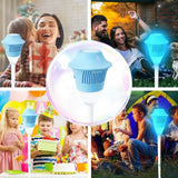 Bubble Machine with Stand – 20,000/Min, Height-Adjustable & USB Powered