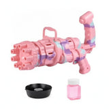 Portable Bubble Machine – Multi-Mode, Light & Music & Built-In Fan
