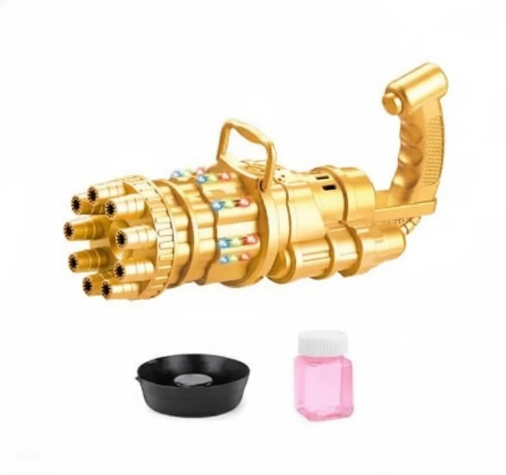 Portable Bubble Machine – Multi-Mode, Light & Music & Built-In Fan