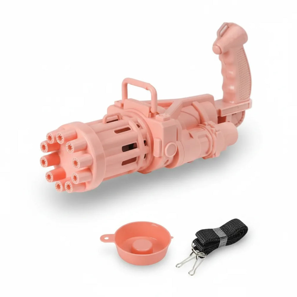 Portable Bubble Machine – Multi-Mode, Light & Music & Built-In Fan