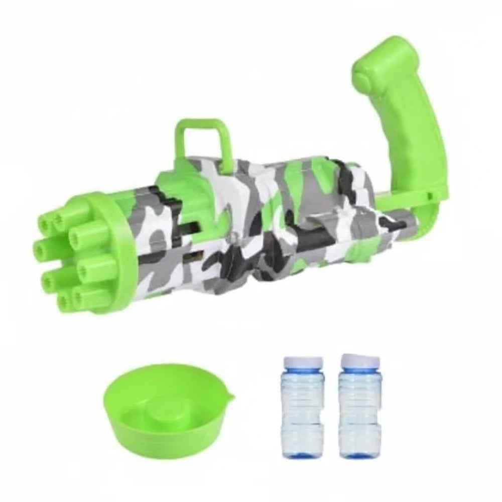 Portable Bubble Machine – Multi-Mode, Light & Music & Built-In Fan