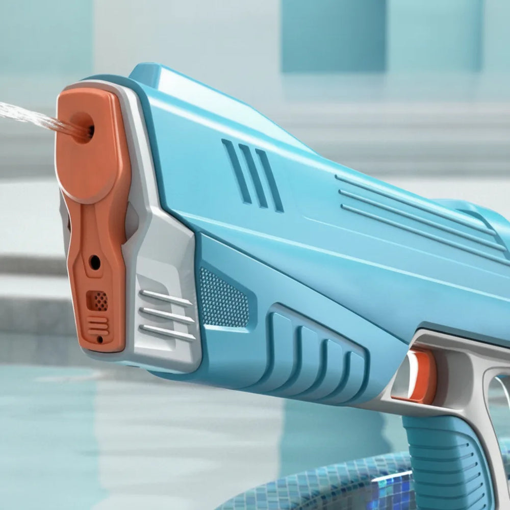 Electric Water Gun with Tank – Rechargeable, 15m Range & USB-C Charging