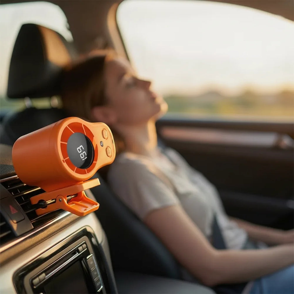 Auto-Ventilator mit Klemmhalterung – 3 Geschwindigkeitsstufen