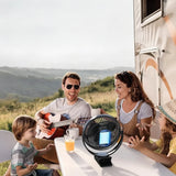 Cordless Clip-On Fan – 10000 mAh Battery, 20 cm Blades & USB-C Rechargeable