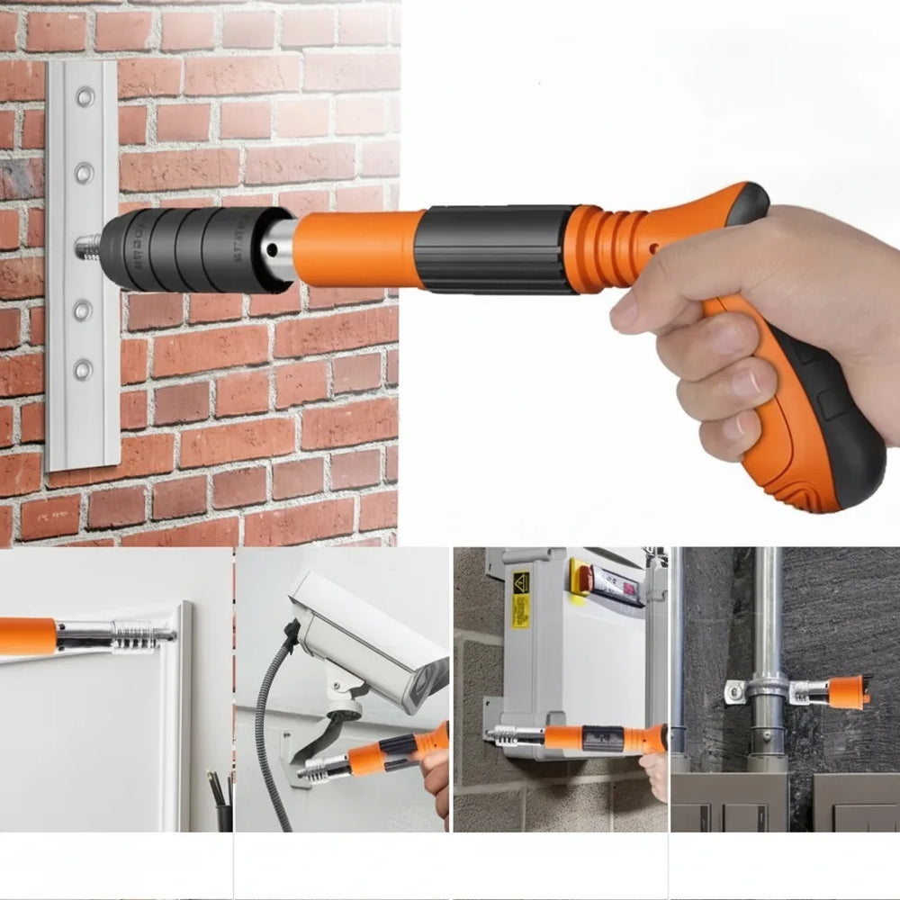 Cordless Nail Gun – 4 Adjustable Power Levels, Under 1kg, With Carrying Case