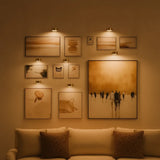 Wireless Magnetic Picture Light – Dimmable, 3 Color Temperatures & RGB, Remote Control