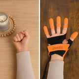 Hand Rehabilitation Trainer Glove – Pneumatic Finger Exercise, 5 Force Levels & 2400mAh Rechargeable