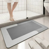 Quick-Dry Bathroom Mat – Non-Slip Rubber Base, Fast-Absorbent & Anti-Bacterial