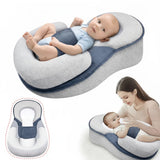 Baby Lounger Pillow – 15° Incline, Ergonomic Head Support & Breathable 3D Mesh