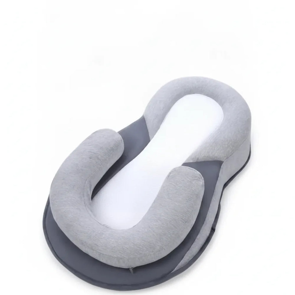 Baby Lounger Pillow – 15° Incline, Ergonomic Head Support & Breathable 3D Mesh