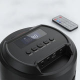 Portable Bluetooth Speaker with Microphone – 16W Sound, RGB Light & Remote Control