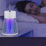 UV Light Bug Zapper – USB Rechargeable, Silent ≤35dB & 20–100m² Coverage