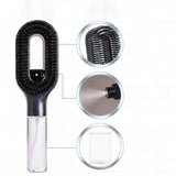 2-in-1 Spray Hair Brush – 50ml Mist Reservoir, Nylon Bristles & 5 Colors