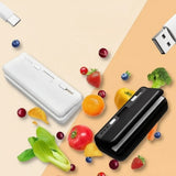 Mini Bag Sealer – USB Rechargeable, Built-In Cutter & Compact Design