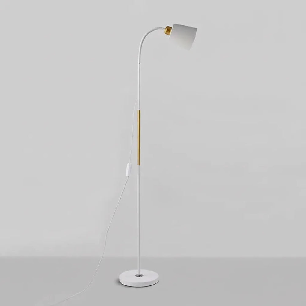 Arched Floor Lamp – Adjustable Head, Wrought-Iron Base & 249–2000 lm Output