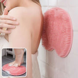 Non-Slip Bath Mat – Silicone Foot Scrubber, Suction Cup Base & 5 Color Options