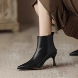 Women's block boots, view 1