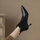 Women's block boots, view 4