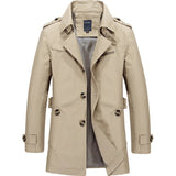 Men's longline coat, view 2