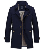 Men's longline coat, view 6