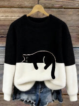 Women's oversized sweater, view 3