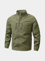 Men's longline coat, view 1