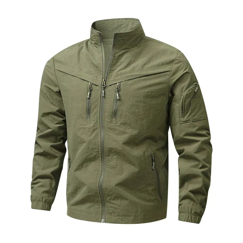 Men's longline coat, view 2