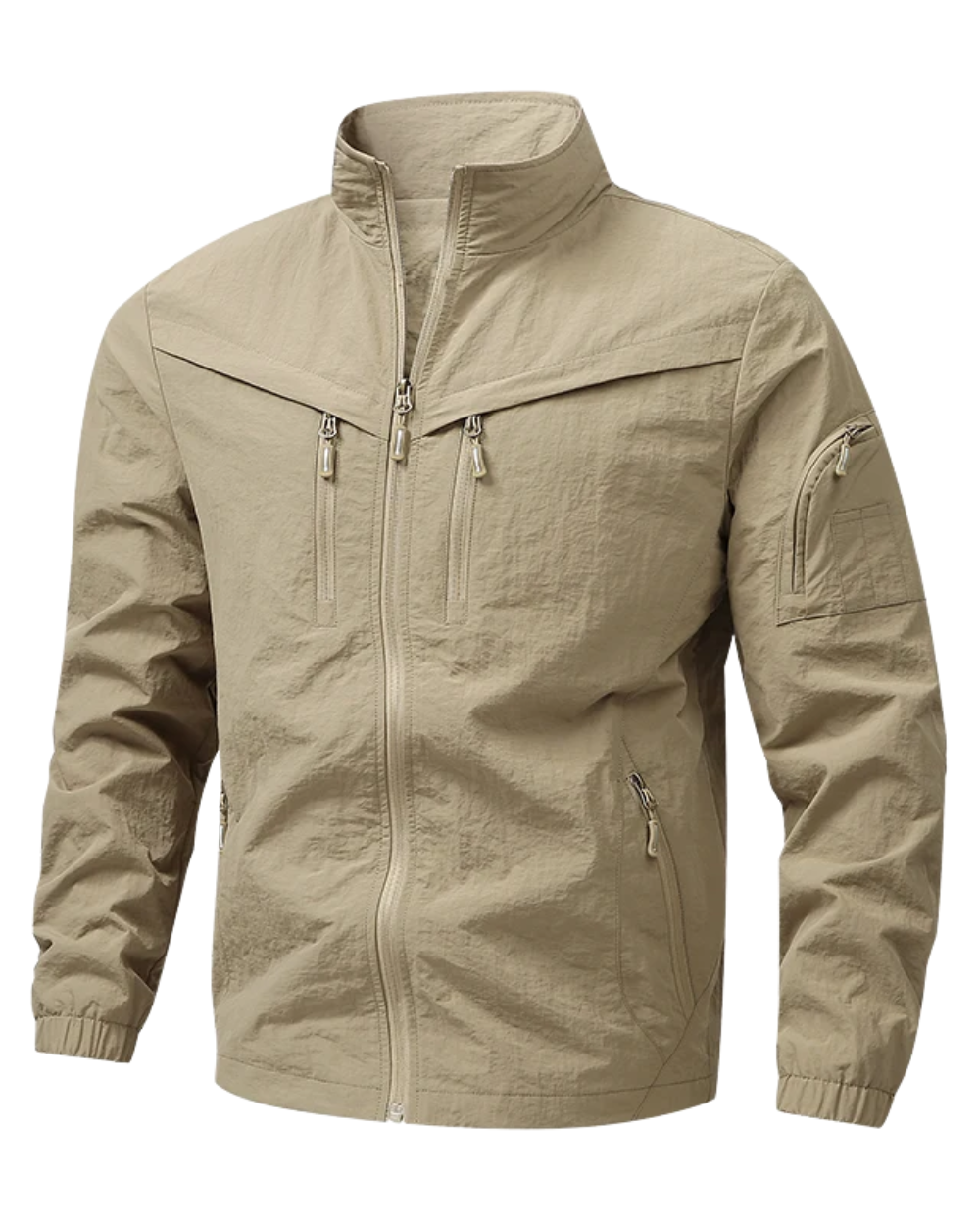 Men's longline coat, view 3