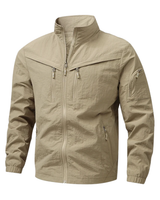 Men's longline coat, view 3