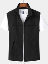 Men's longline cardigan, view 1
