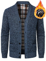 Men's longline cardigan, view 1