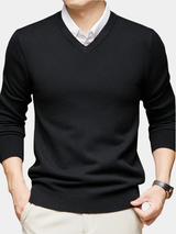 Men's longline sweater, view 1