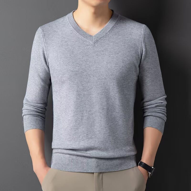 Men's longline sweater, view 4