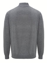 Men's longline sweater, view 2