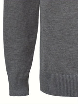 Men's longline sweater, view 3
