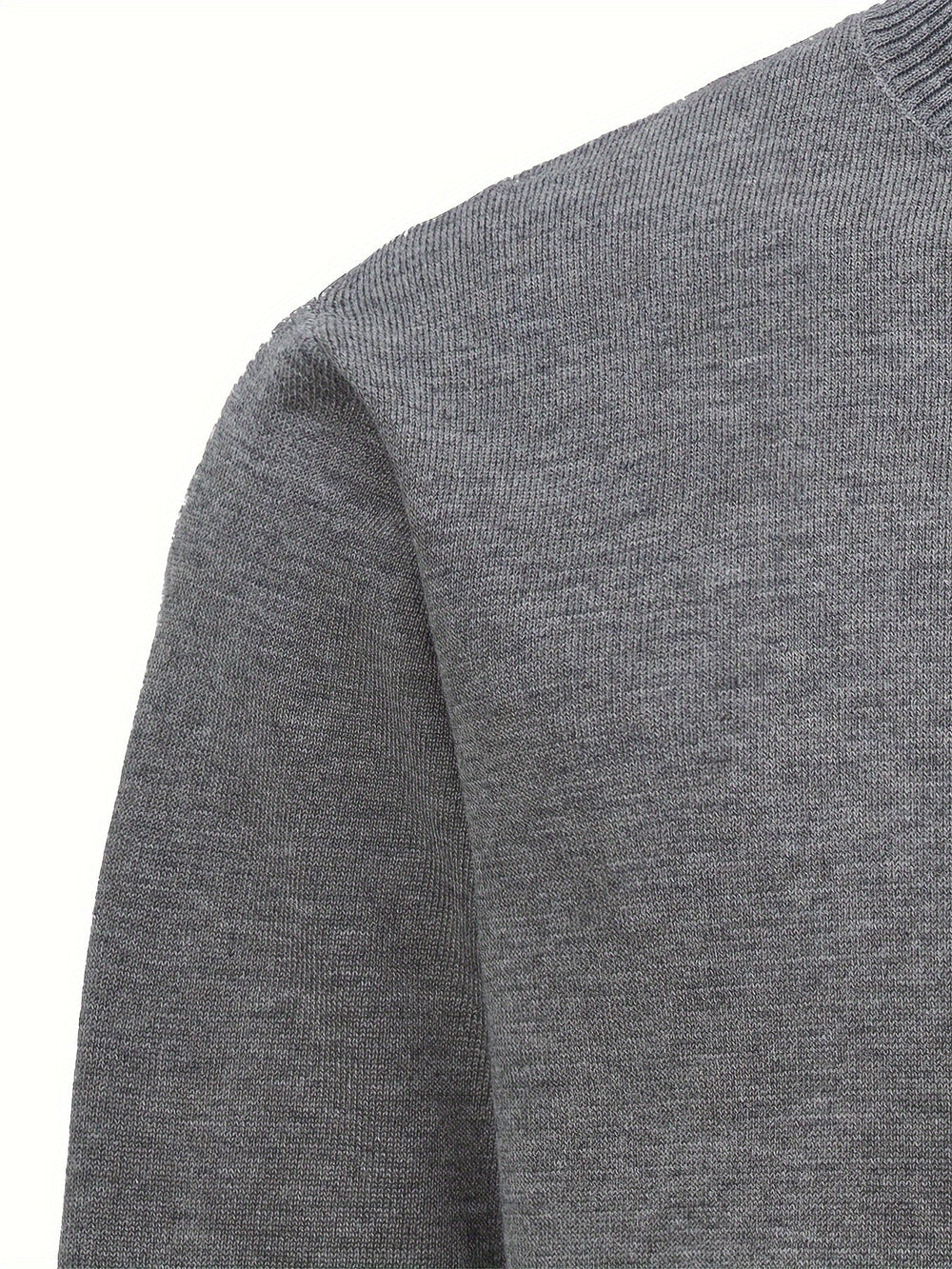 Men's longline sweater, view 4