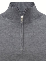 Men's longline sweater, view 5
