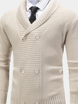 Men's longline cardigan, view 1