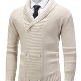 Men's longline cardigan, view 2