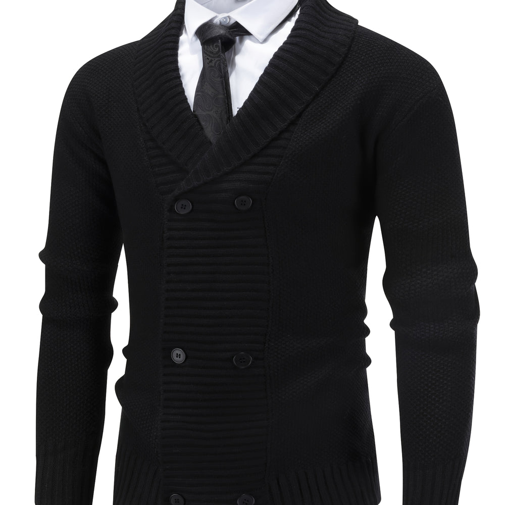 Men's longline cardigan, view 4